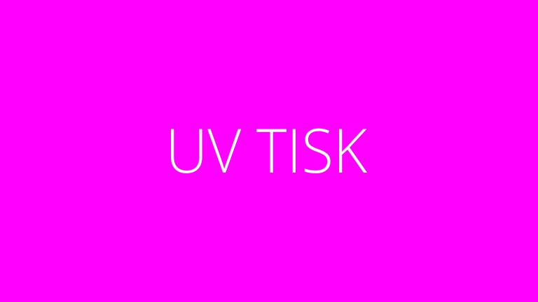 uv tisk